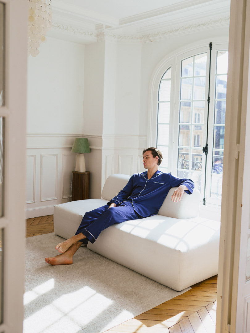 pyjama en soie homme