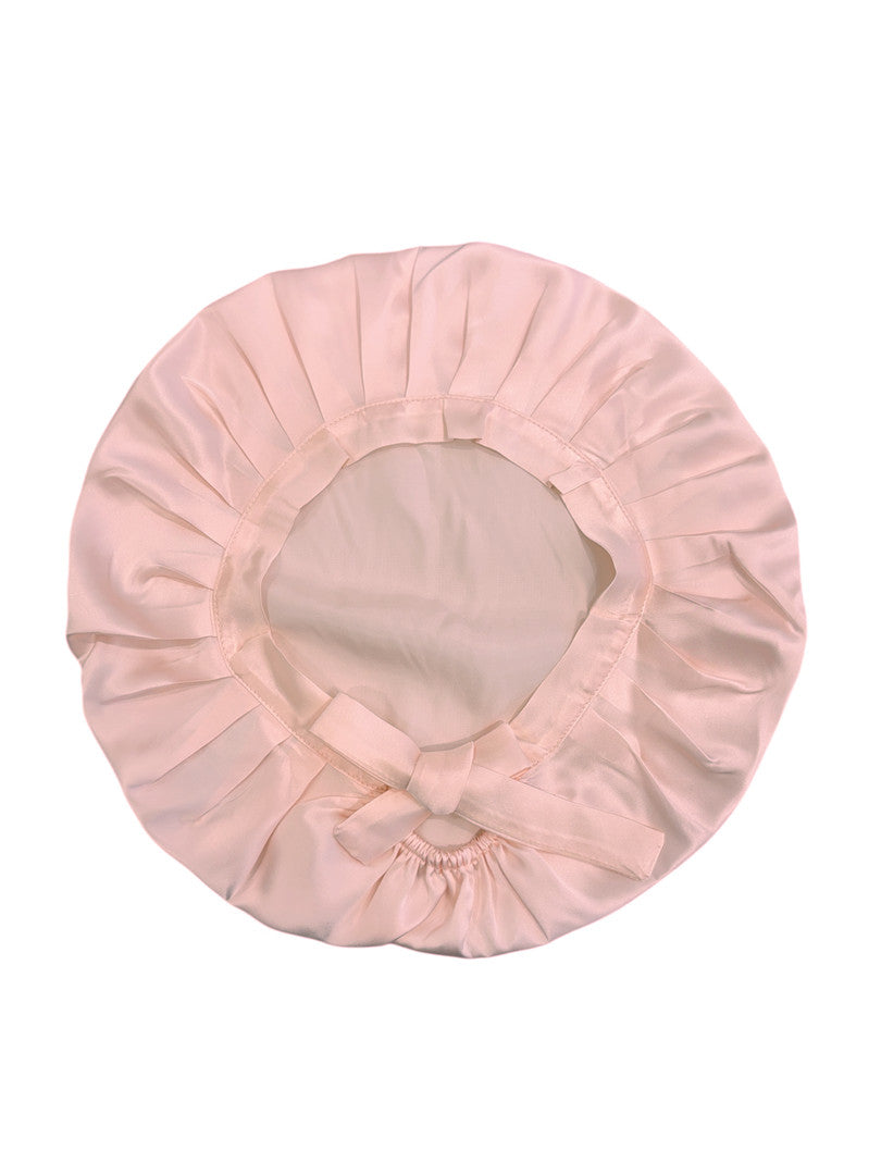 bonnet en soie XL Rose 19 mommes