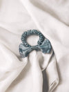 chouchou fin avec nœud bleu claire 22 mommes style lolita