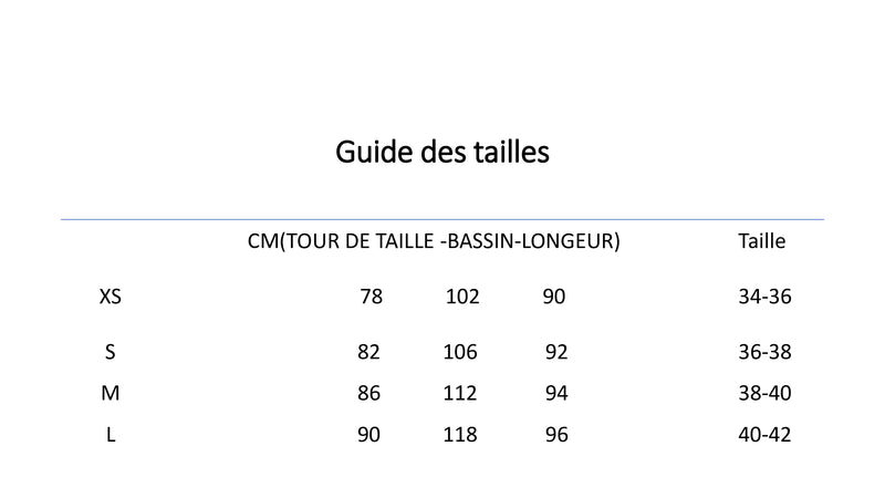 guide des tailles pour pantalon de pyjama femme en soie 22 mommes beige 