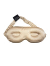 masque 3D en soie beige 22 mommes