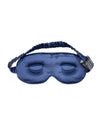 masque 3D en soie bleu 22 mommes