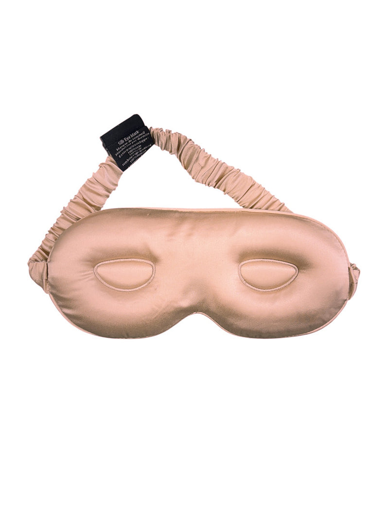 masque 3D en soie rose 22 mommes