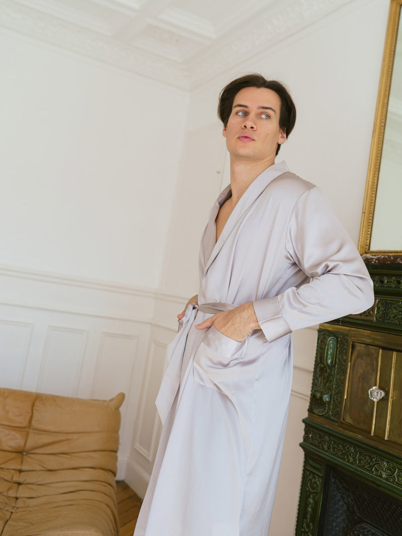 Robe Pour Homme Serviette Robe De Bain Homme Serviette