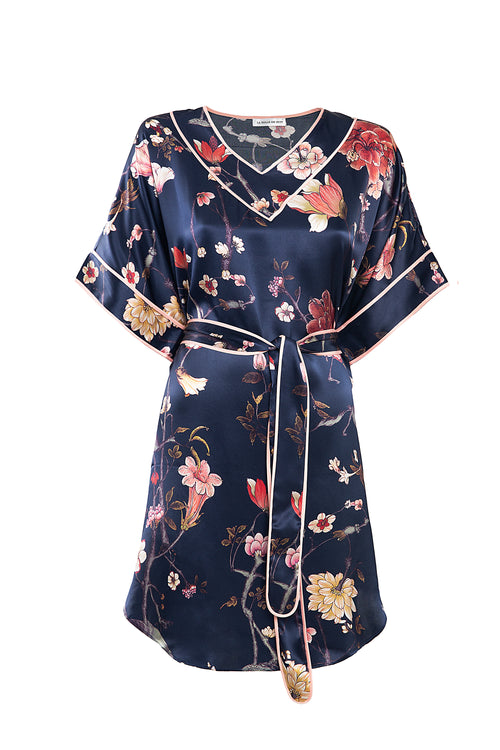 KYOTO Chemise de nuit en soie 22 mommes