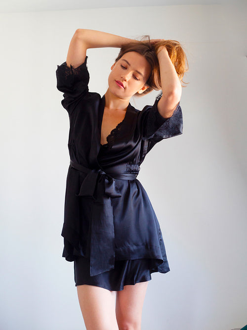 kimono en soie